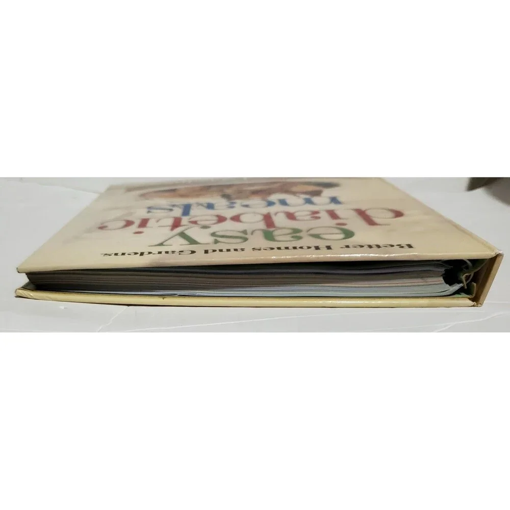 Easy Diabetic Meals by Kristi Fuller 2002 Spiral Cookbook for 2 or 4 Servings